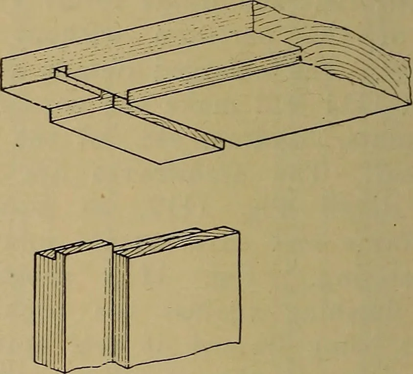 An illustration from Cassells' carpentry and joinery, 1907, leaf 363