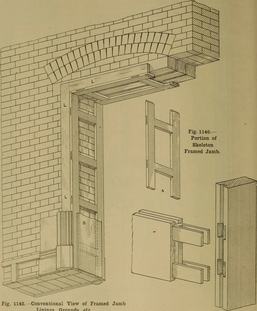 An illustration from Cassells' carpentry and joinery, 1907, leaf 373