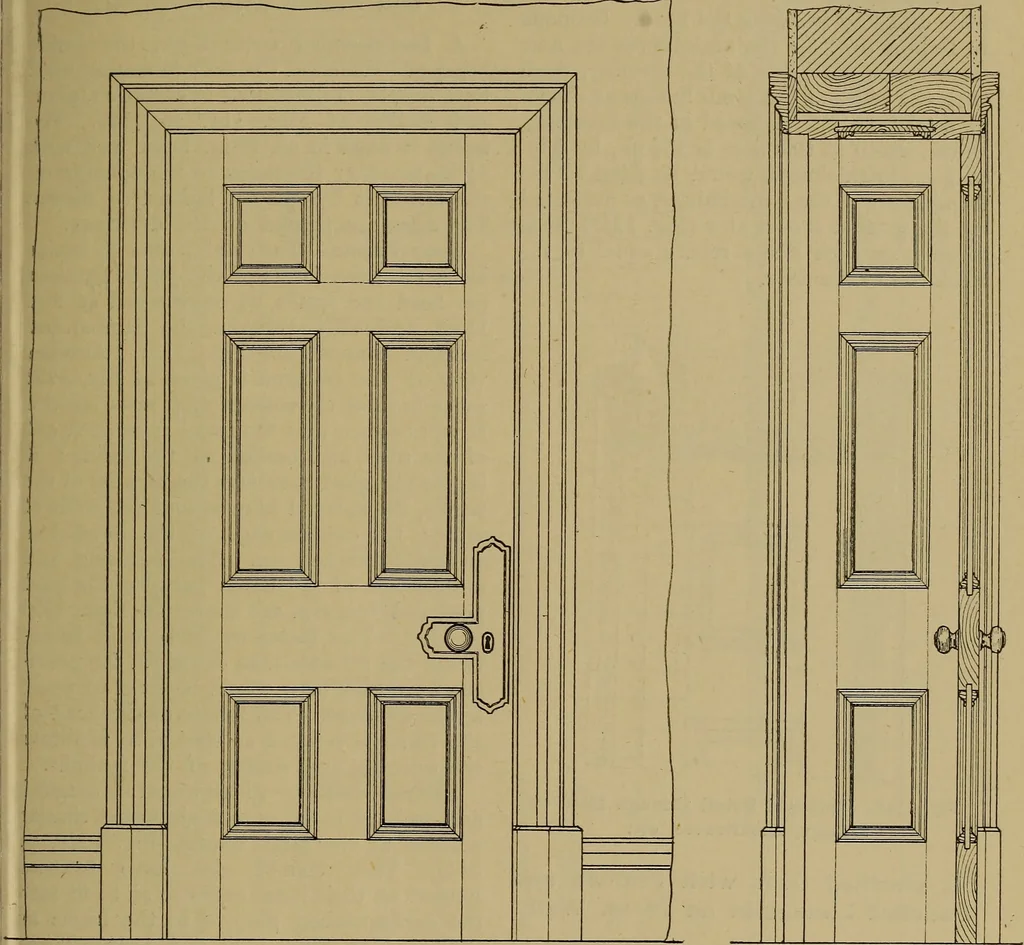 An illustration from Cassells' carpentry and joinery, 1907, leaf 374