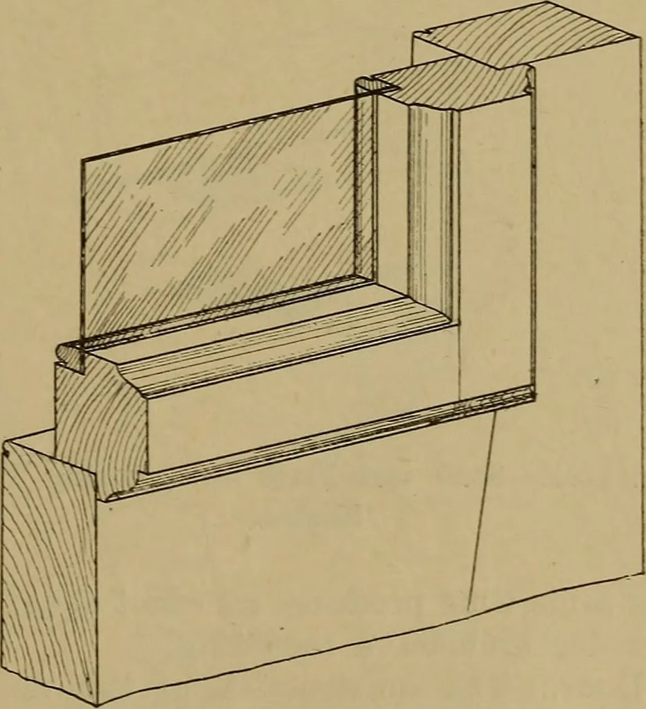 An illustration from Cassells' carpentry and joinery, 1907, leaf 380