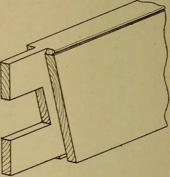 An illustration from Cassells' carpentry and joinery, 1907, leaf 381