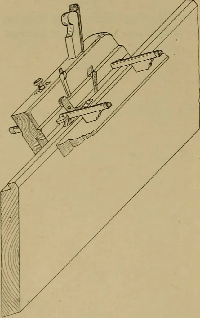 An illustration from Cassells' carpentry and joinery, 1907, leaf 389