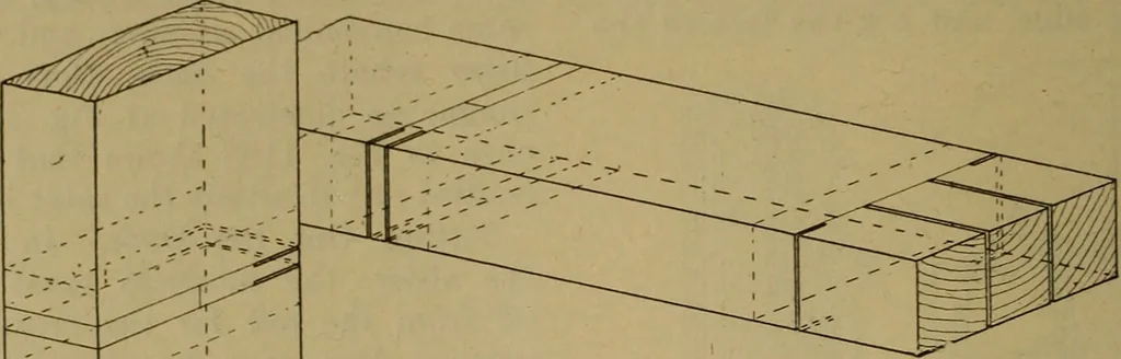 An illustration from Cassells' carpentry and joinery, 1907, leaf 391