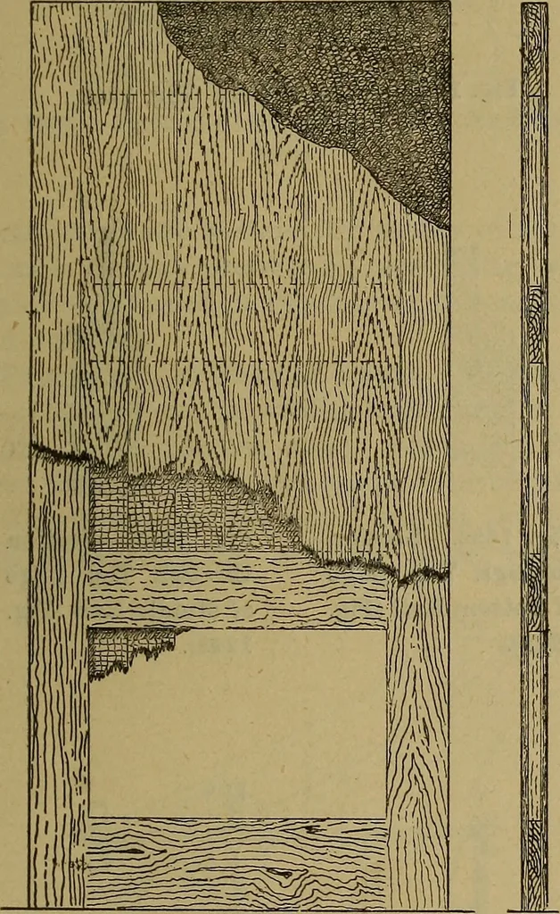 An illustration from Cassells' carpentry and joinery, 1907, leaf 408