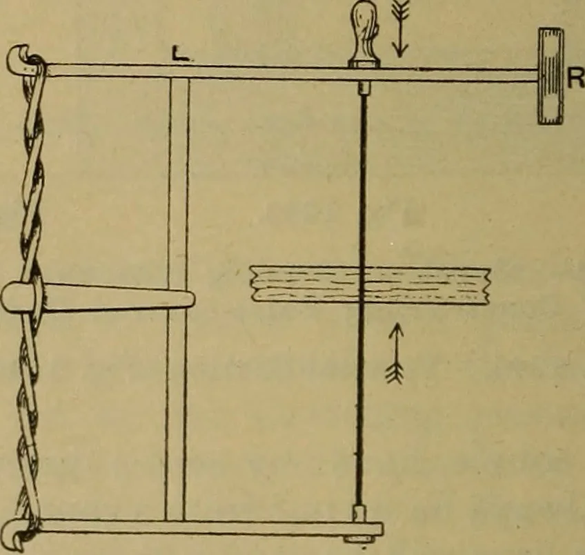 An illustration from Cassells' carpentry and joinery, 1907, leaf 409