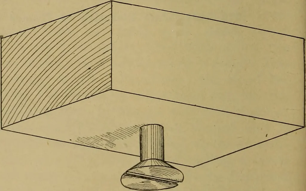 An illustration from Cassells' carpentry and joinery, 1907, leaf 419