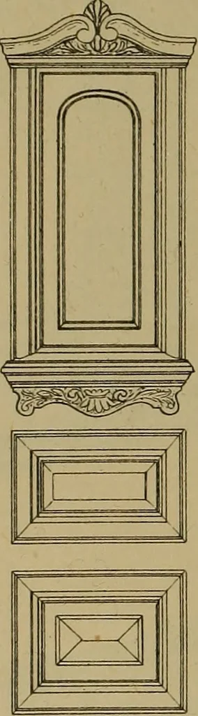 An illustration from Cassells' carpentry and joinery, 1907, leaf 421