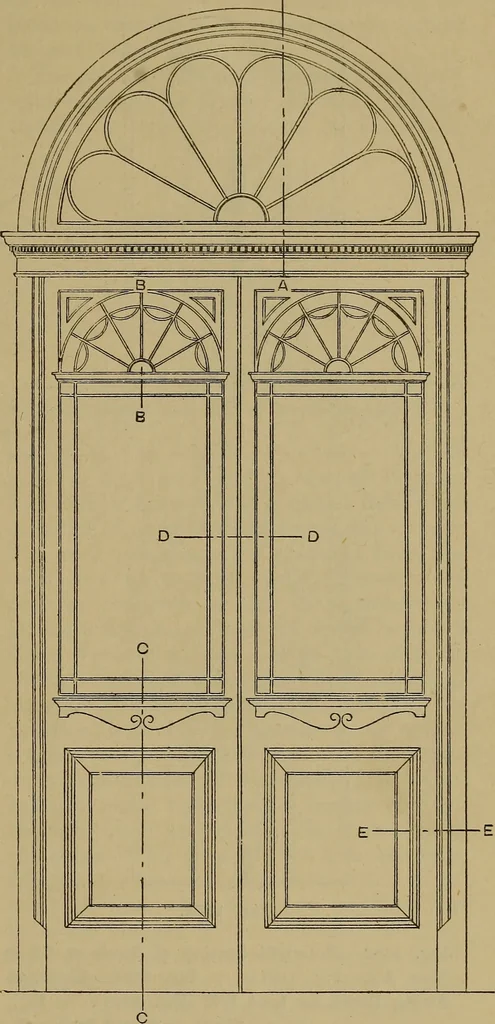 An illustration from Cassells' carpentry and joinery, 1907, leaf 432