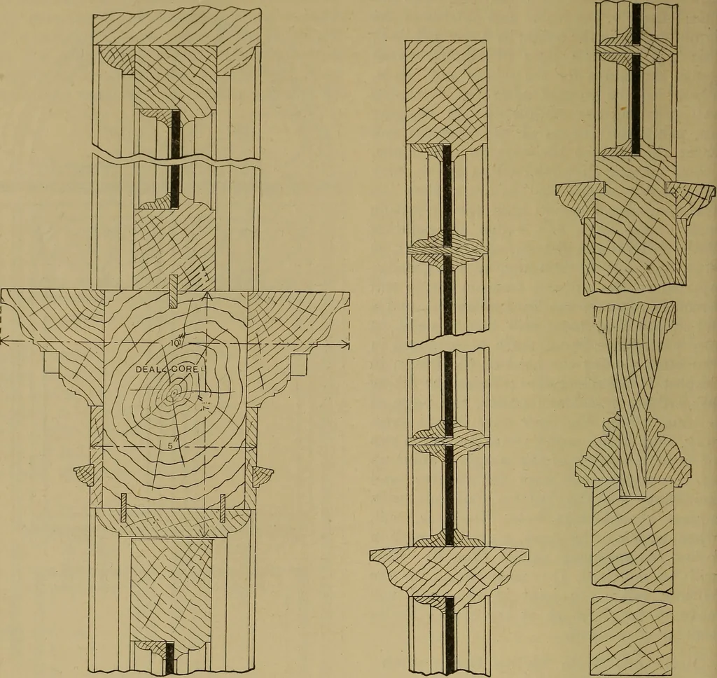 An illustration from Cassells' carpentry and joinery, 1907, leaf 433