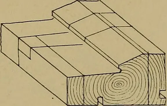 An illustration from Cassells' carpentry and joinery, 1907, leaf 438