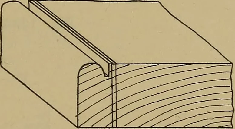 An illustration from Cassells' carpentry and joinery, 1907, leaf 438