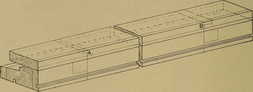 An illustration from Cassells' carpentry and joinery, 1907, leaf 439