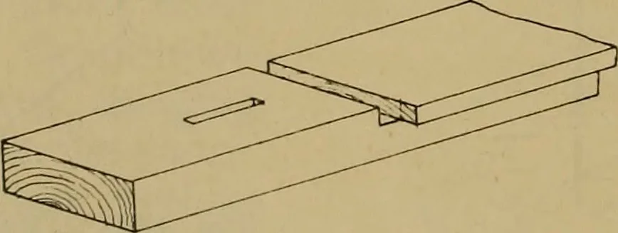 An illustration from Cassells' carpentry and joinery, 1907, leaf 439