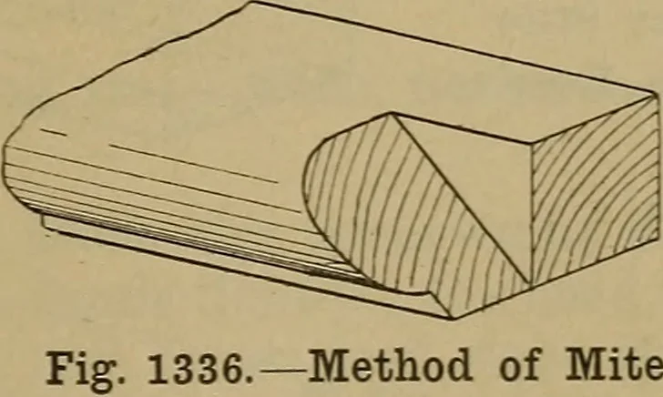 An illustration from Cassells' carpentry and joinery, 1907, leaf 442