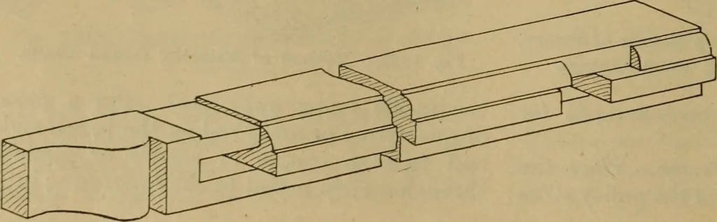 An illustration from Cassells' carpentry and joinery, 1907, leaf 443