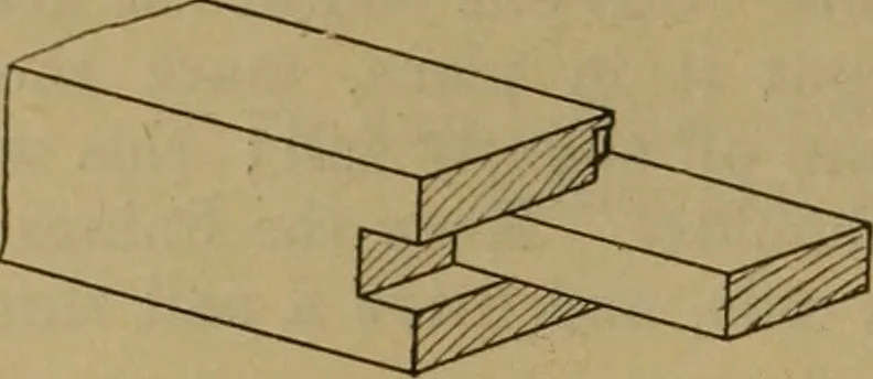 An illustration from Cassells' carpentry and joinery, 1907, leaf 445