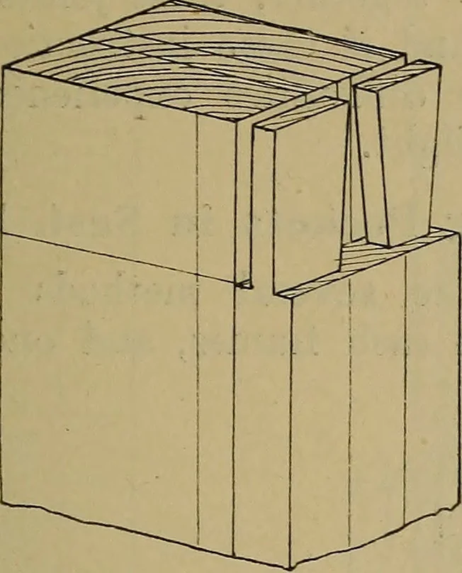 An illustration from Cassells' carpentry and joinery, 1907, leaf 448