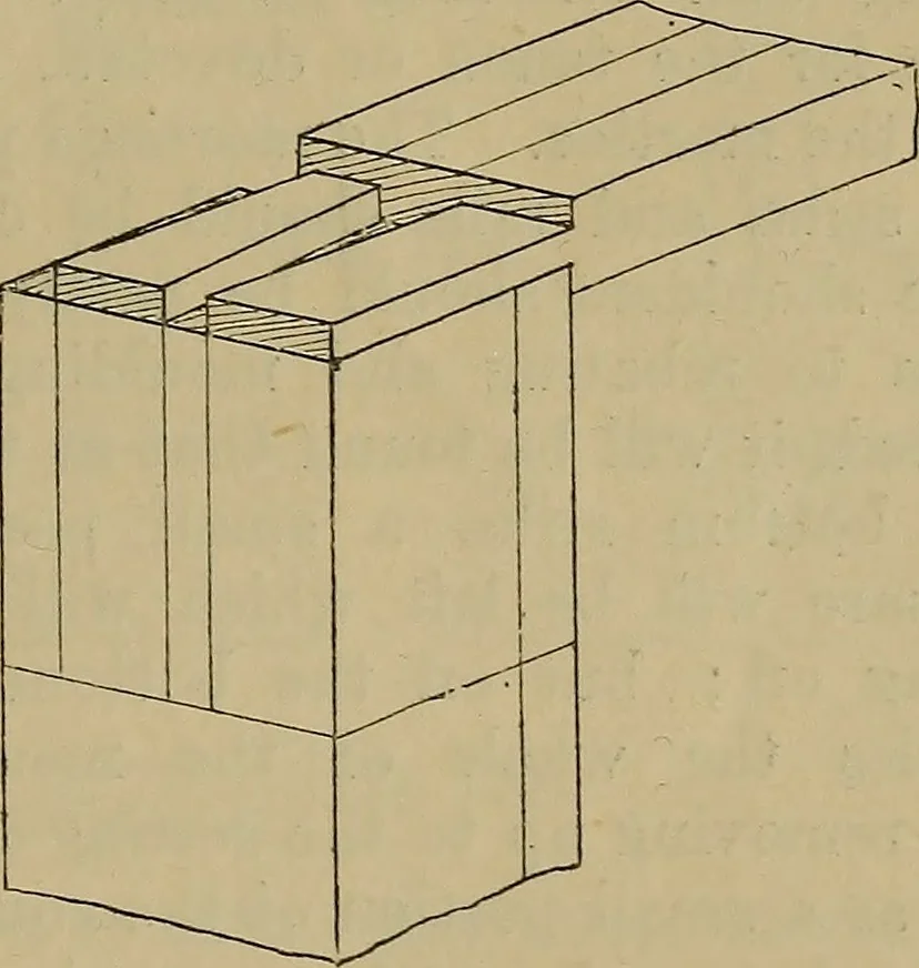 An illustration from Cassells' carpentry and joinery, 1907, leaf 448
