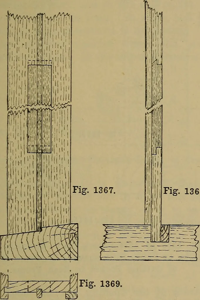An illustration from Cassells' carpentry and joinery, 1907, leaf 450
