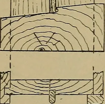 An illustration from Cassells' carpentry and joinery, 1907, leaf 450