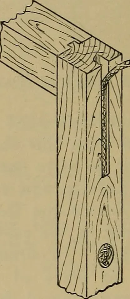 An illustration from Cassells' carpentry and joinery, 1907, leaf 453