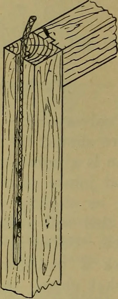 An illustration from Cassells' carpentry and joinery, 1907, leaf 453