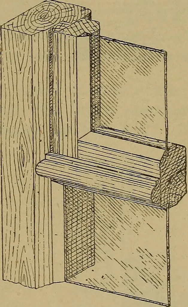 An illustration from Cassells' carpentry and joinery, 1907, leaf 458