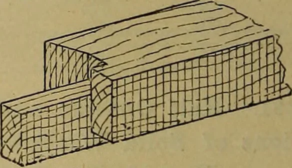 An illustration from Cassells' carpentry and joinery, 1907, leaf 459