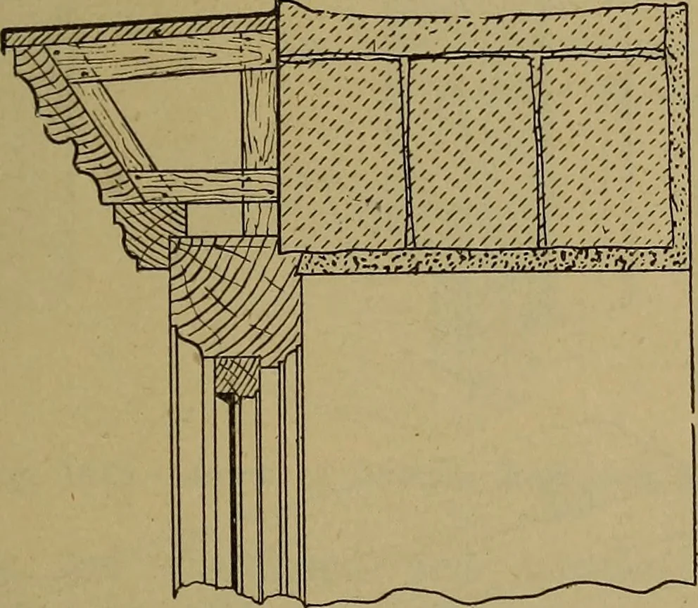 An illustration from Cassells' carpentry and joinery, 1907, leaf 460