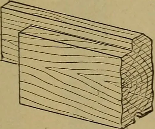 An illustration from Cassells' carpentry and joinery, 1907, leaf 462