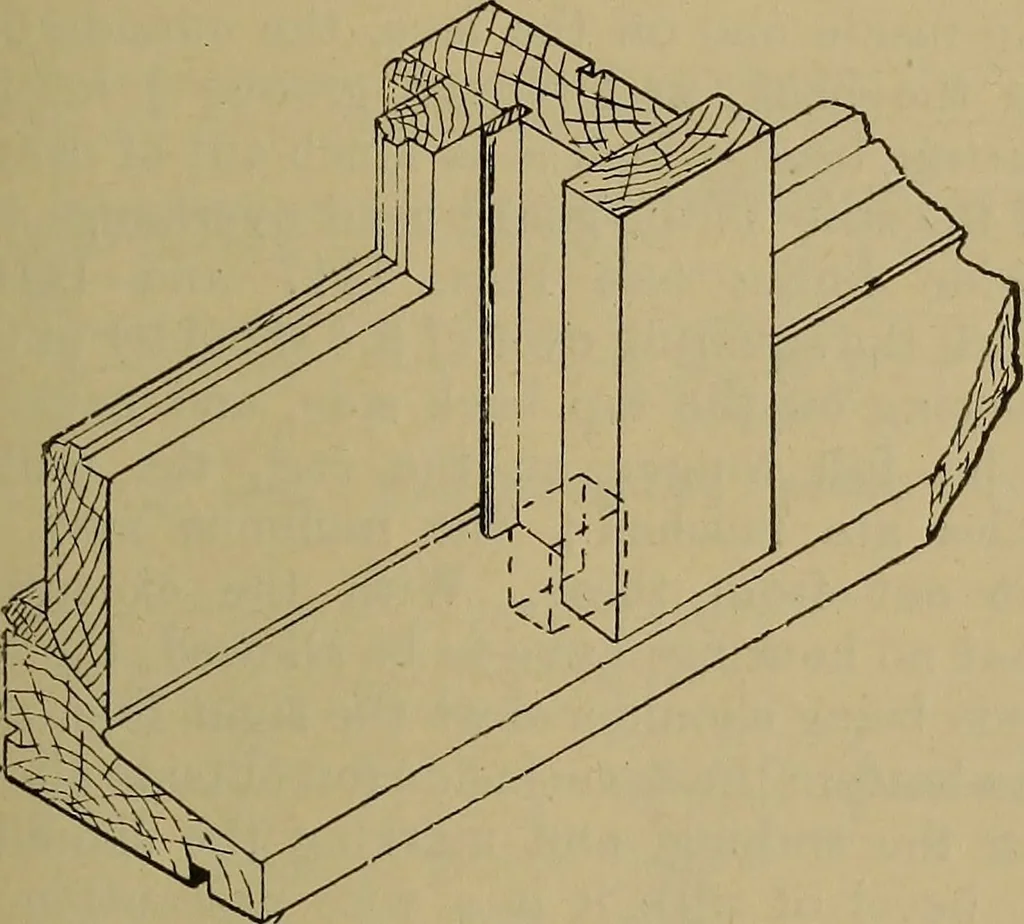 An illustration from Cassells' carpentry and joinery, 1907, leaf 468