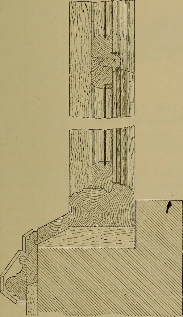 An illustration from Cassells' carpentry and joinery, 1907, leaf 478