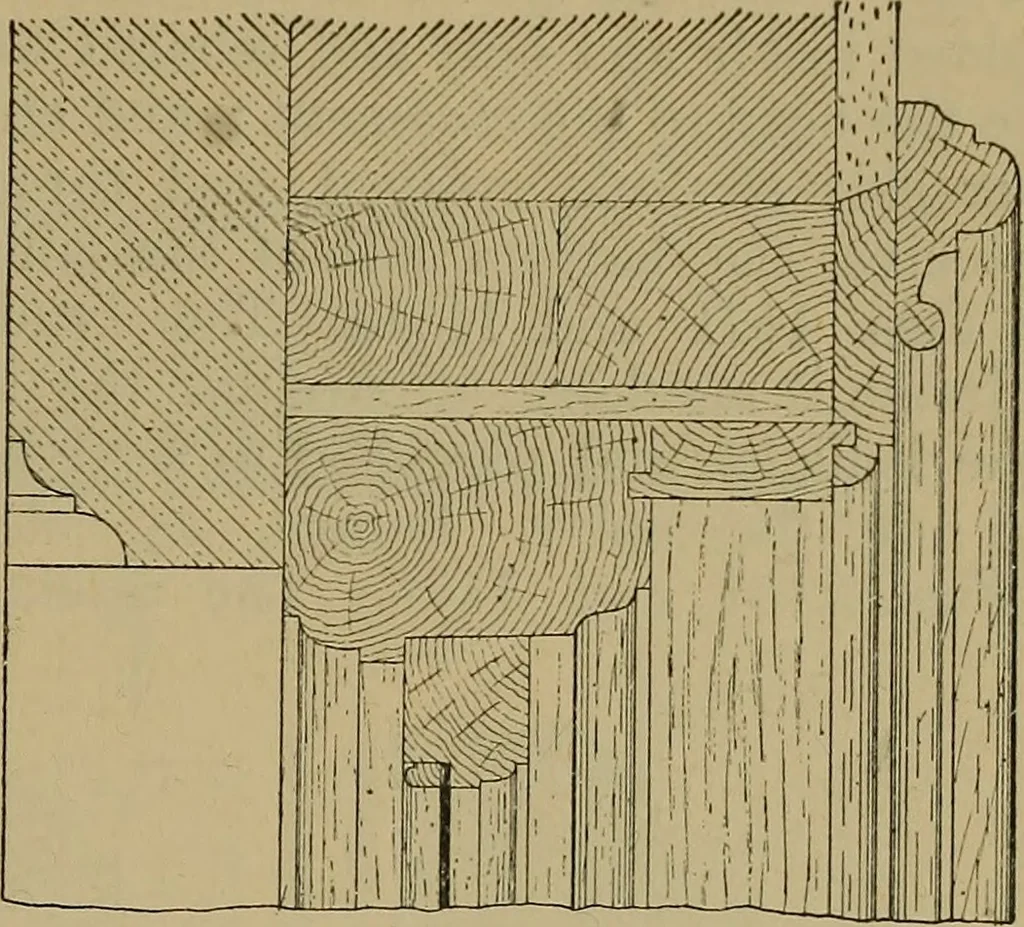 An illustration from Cassells' carpentry and joinery, 1907, leaf 478