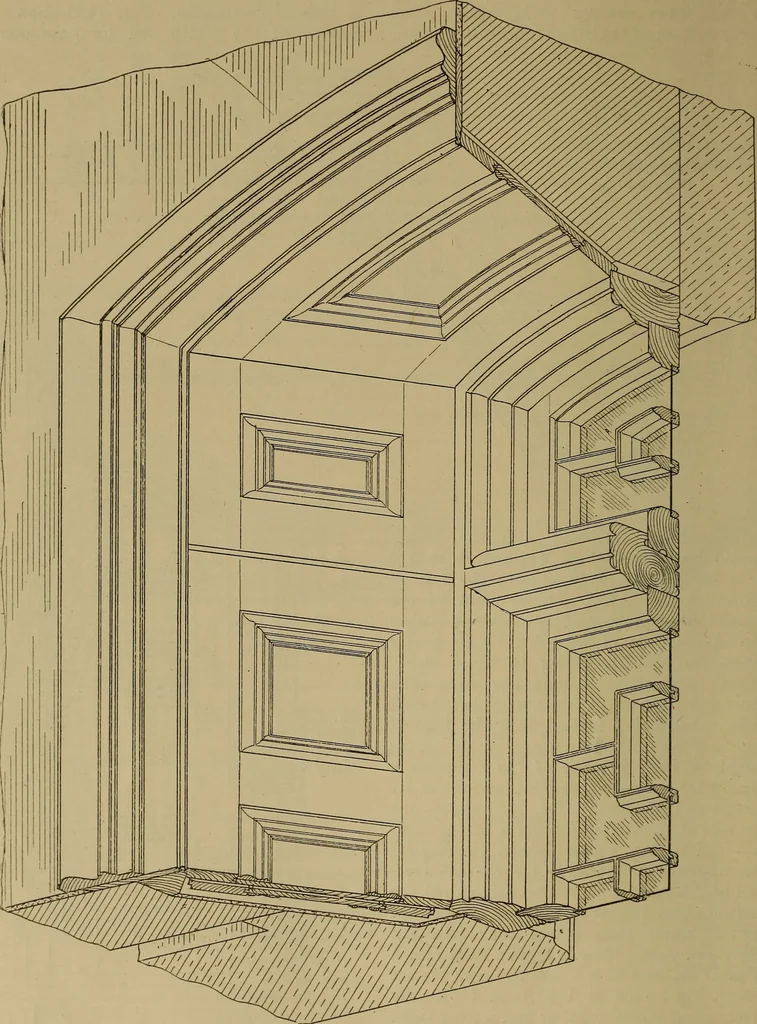 An illustration from Cassells' carpentry and joinery, 1907, leaf 485
