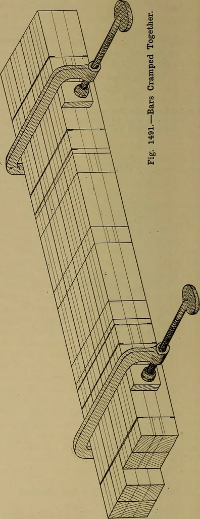 An illustration from Cassells' carpentry and joinery, 1907, leaf 489