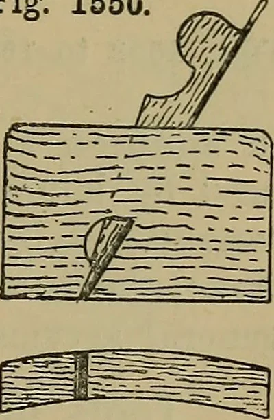An illustration from Cassells' carpentry and joinery, 1907, leaf 502