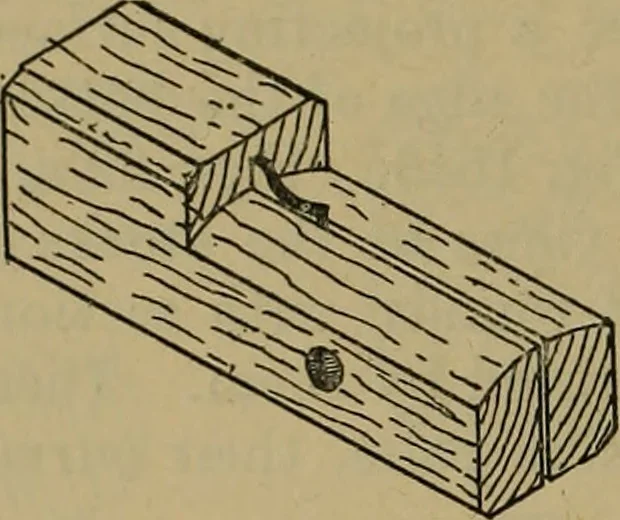 An illustration from Cassells' carpentry and joinery, 1907, leaf 503