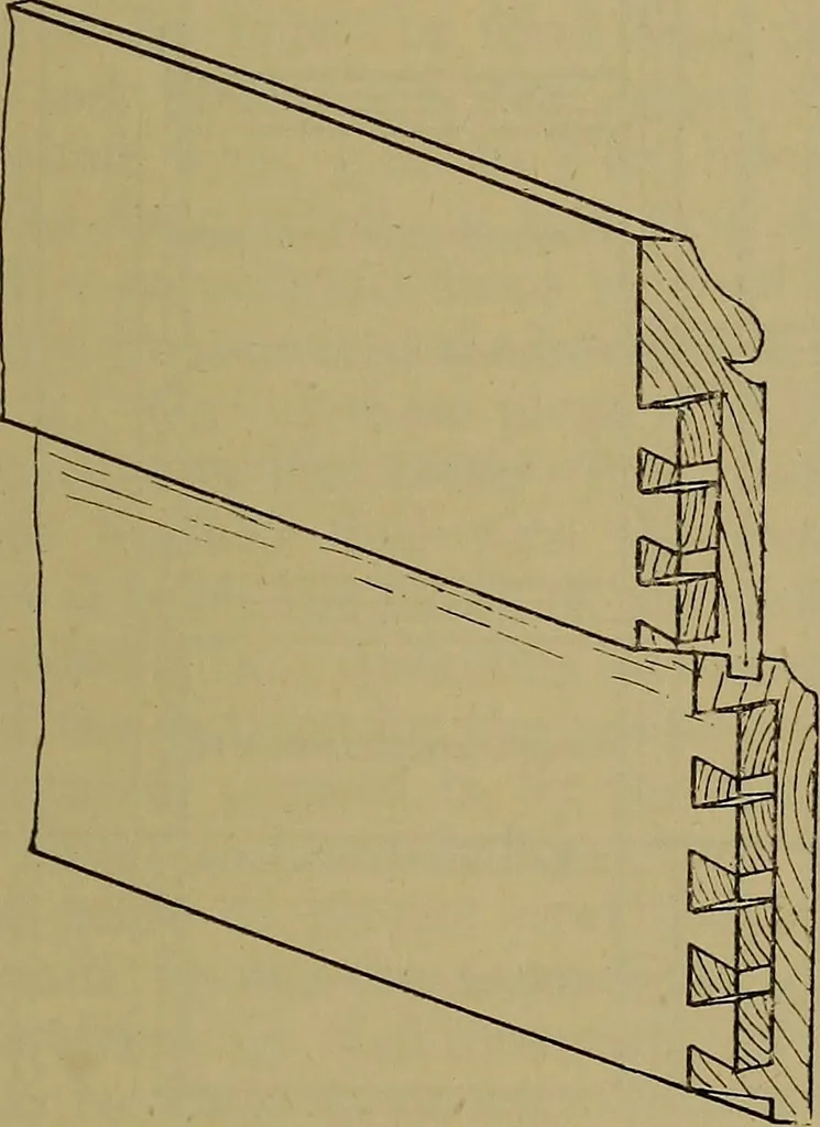 An illustration from Cassells' carpentry and joinery, 1907, leaf 520