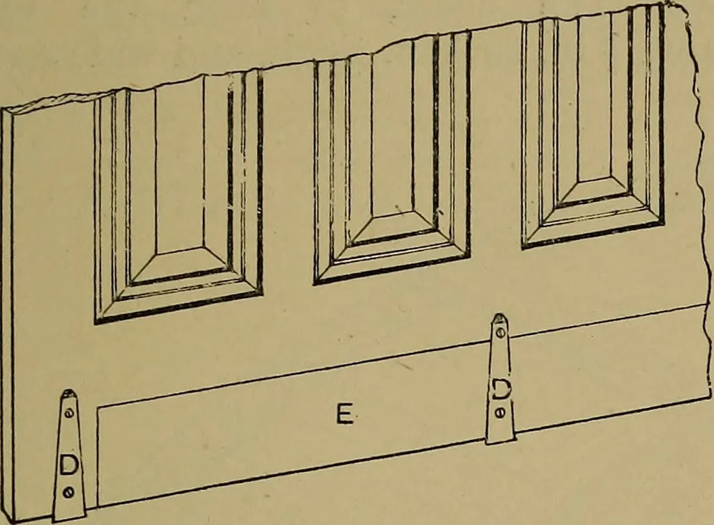 An illustration from Cassells' carpentry and joinery, 1907, leaf 528