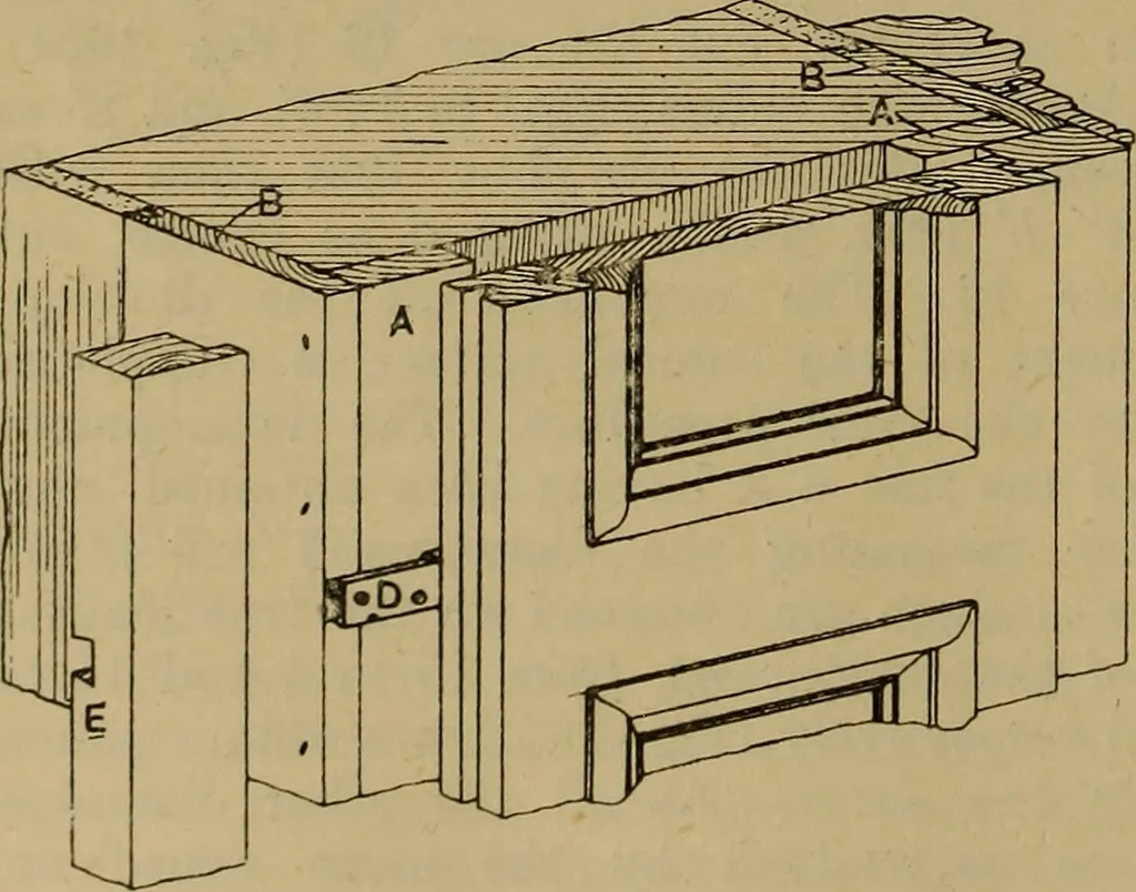 An illustration from Cassells' carpentry and joinery, 1907, leaf 539