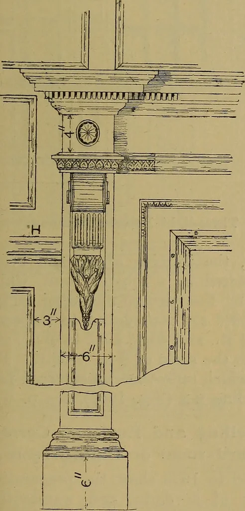An illustration from Cassells' carpentry and joinery, 1907, leaf 542