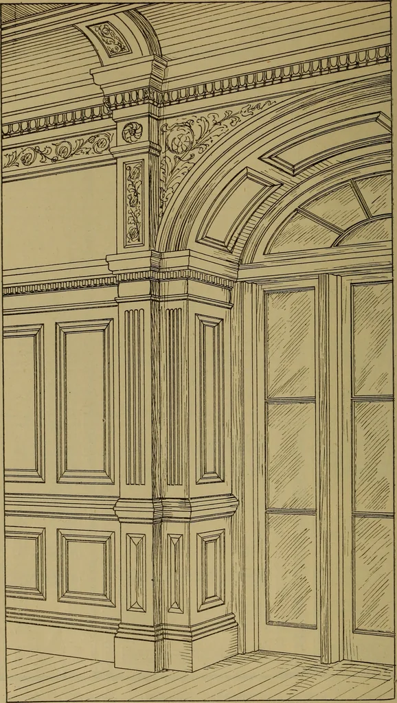 An illustration from Cassells' carpentry and joinery, 1907, leaf 547