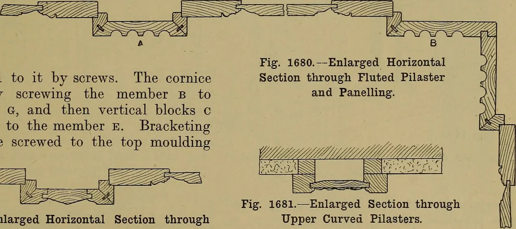 An illustration from Cassells' carpentry and joinery, 1907, leaf 550