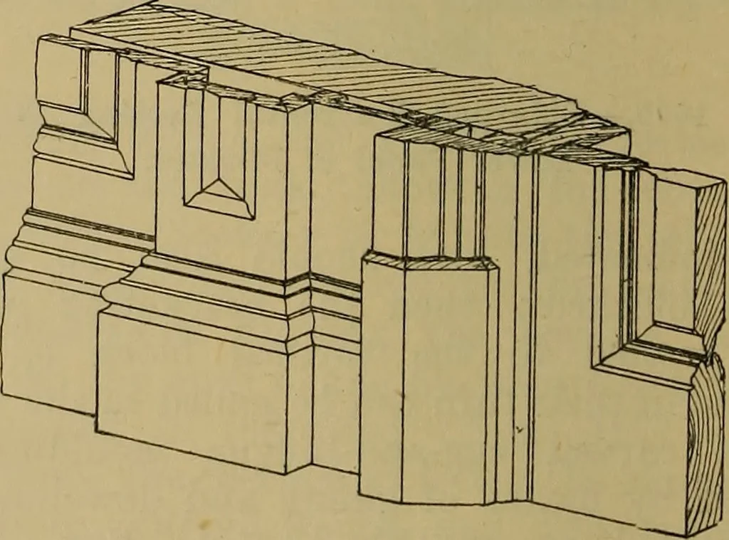 An illustration from Cassells' carpentry and joinery, 1907, leaf 551