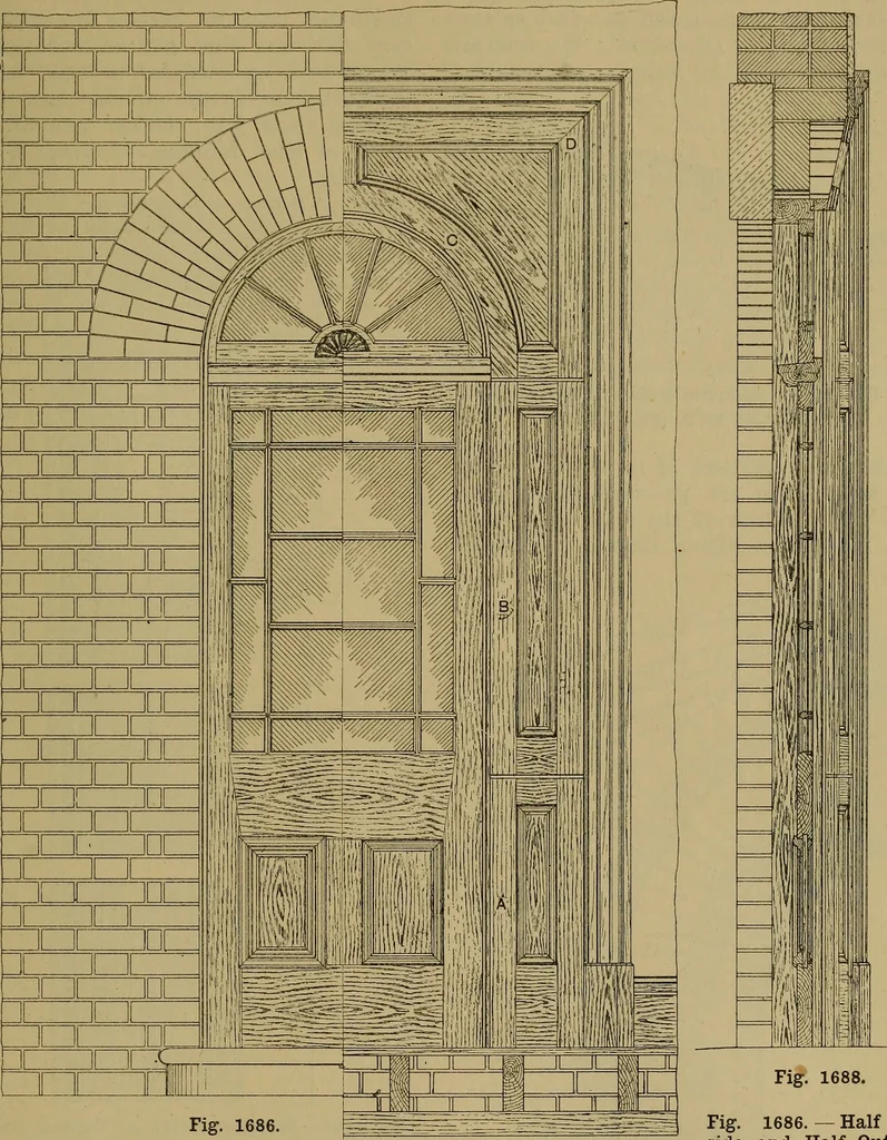 An illustration from Cassells' carpentry and joinery, 1907, leaf 552