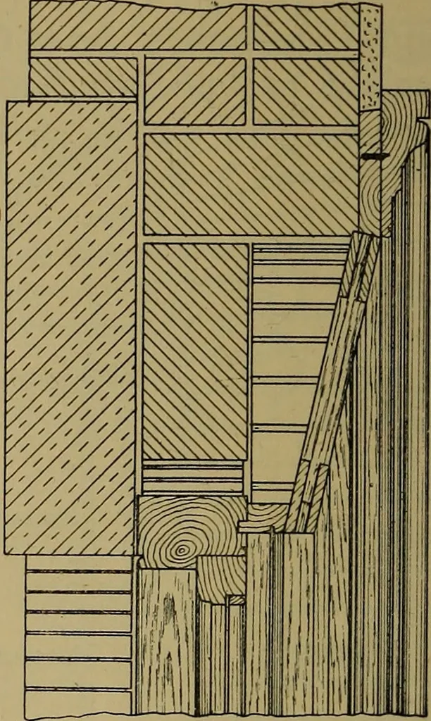 An illustration from Cassells' carpentry and joinery, 1907, leaf 553