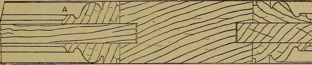 An illustration from Cassells' carpentry and joinery, 1907, leaf 556