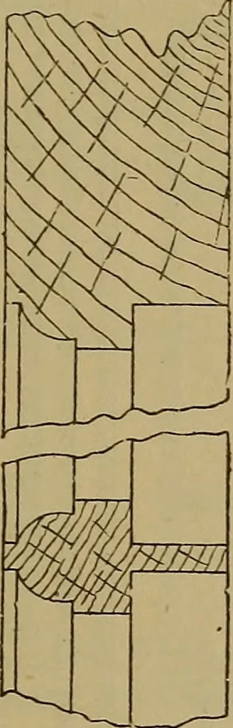 An illustration from Cassells' carpentry and joinery, 1907, leaf 558