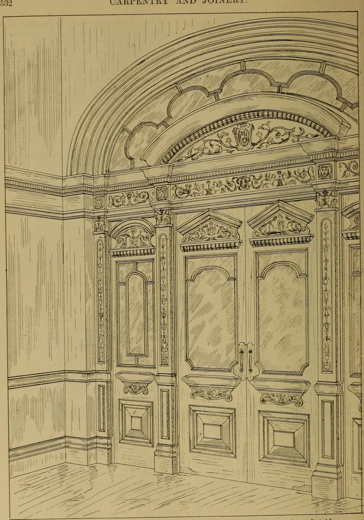An illustration from Cassells' carpentry and joinery, 1907, leaf 569