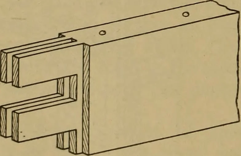 An illustration from Cassells' carpentry and joinery, 1907, leaf 575